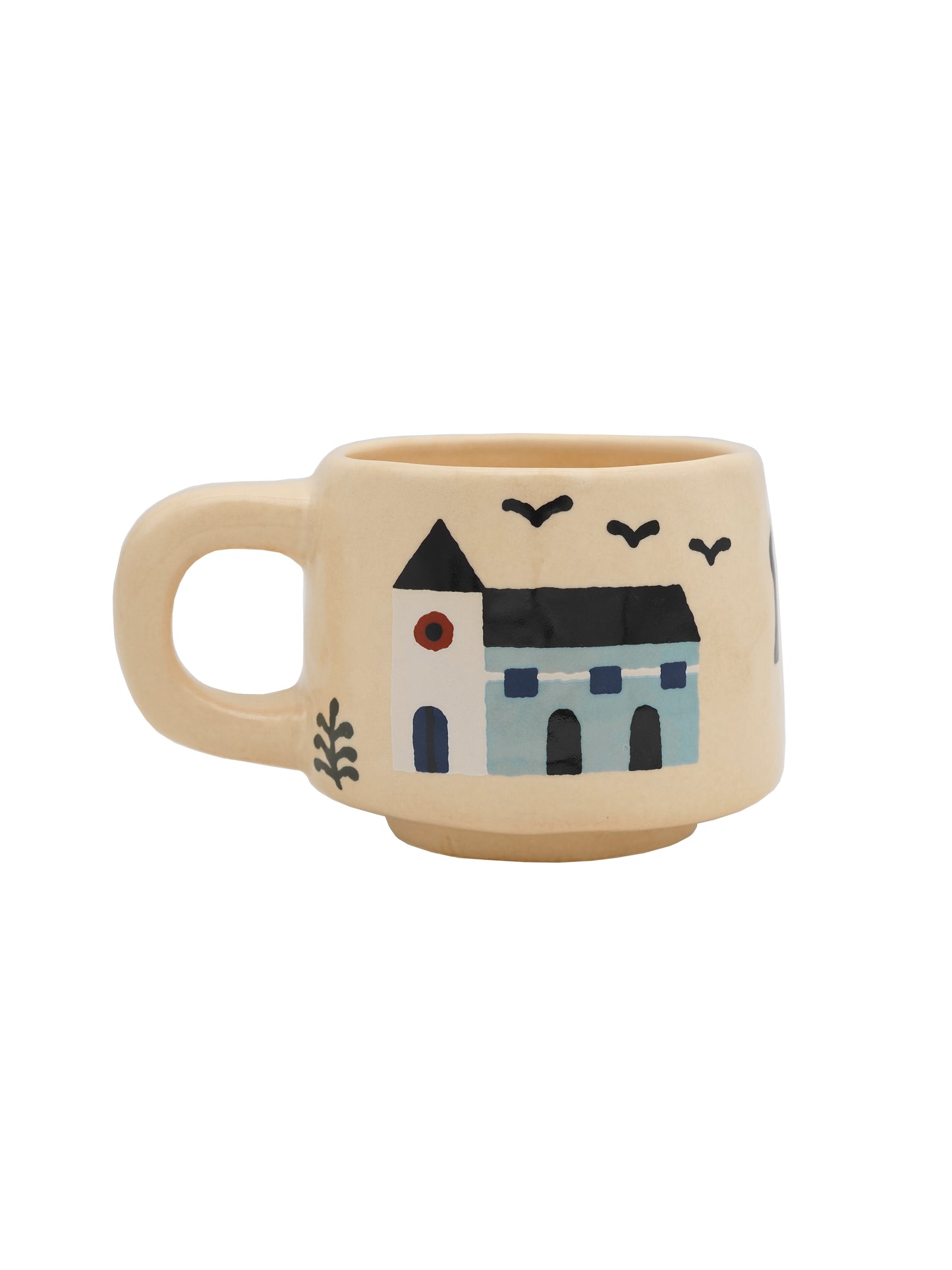 THE SCENE "Coffee is the best" Coffee cup and Saucer set