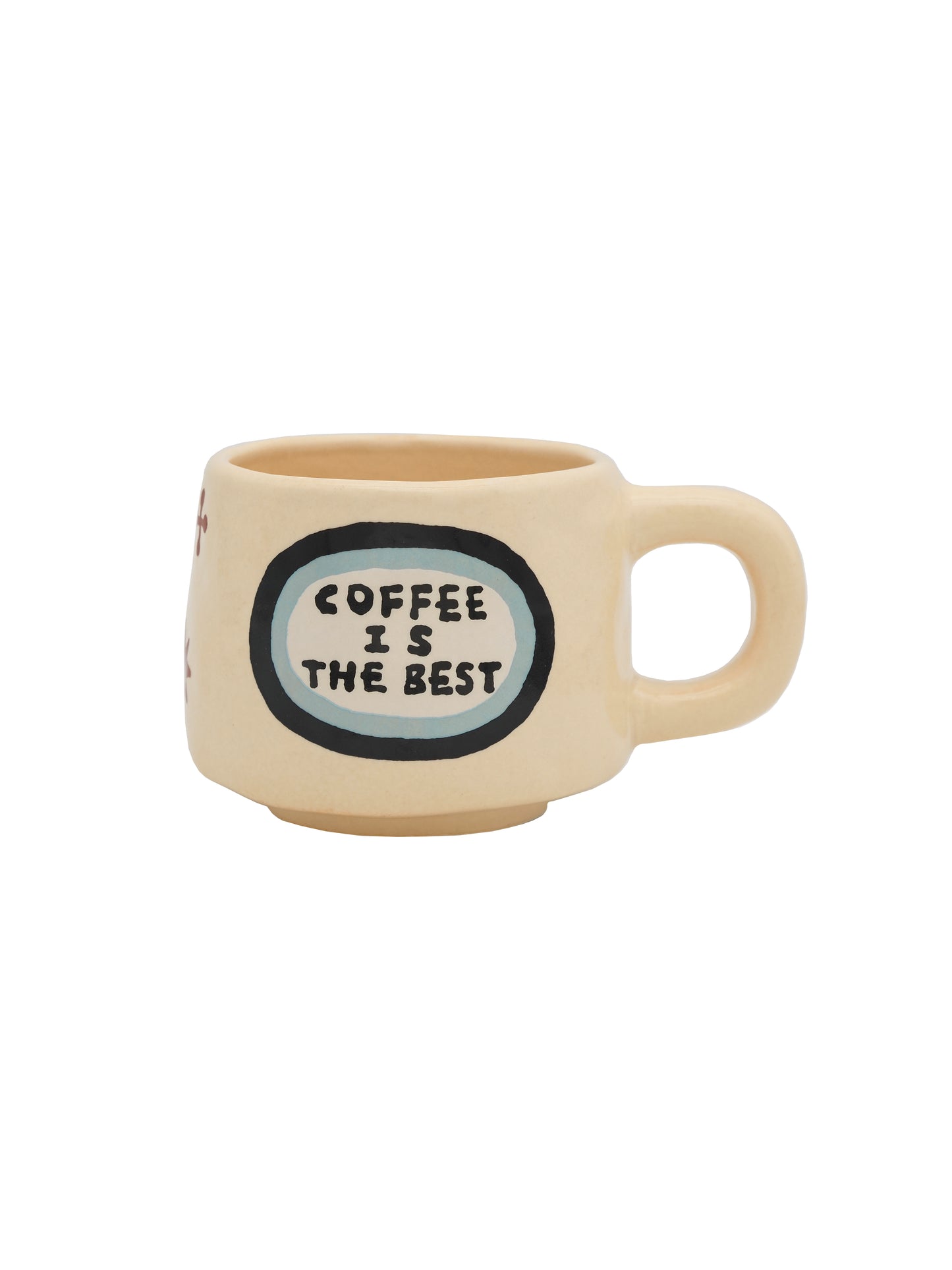 THE SCENE "Coffee is the best" Coffee cup and Saucer set