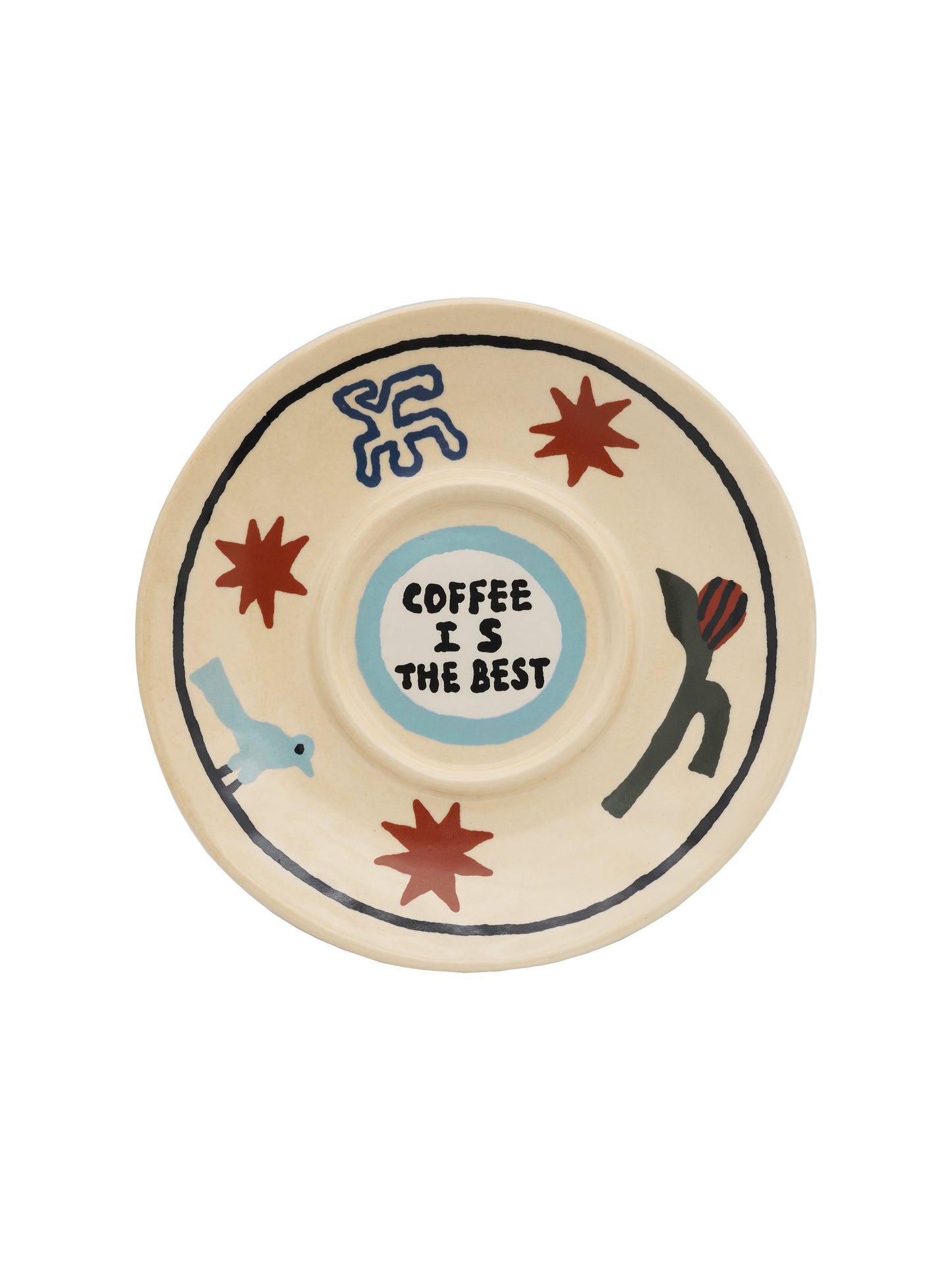 THE SCENE "Coffee is the best" Coffee cup and Saucer set