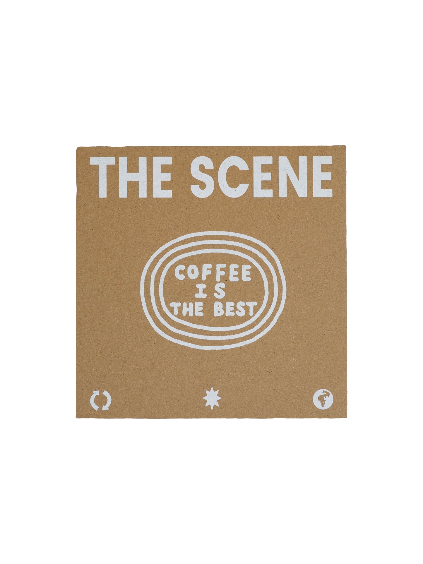 THE SCENE "Coffee is the best" Coffee cup and Saucer set