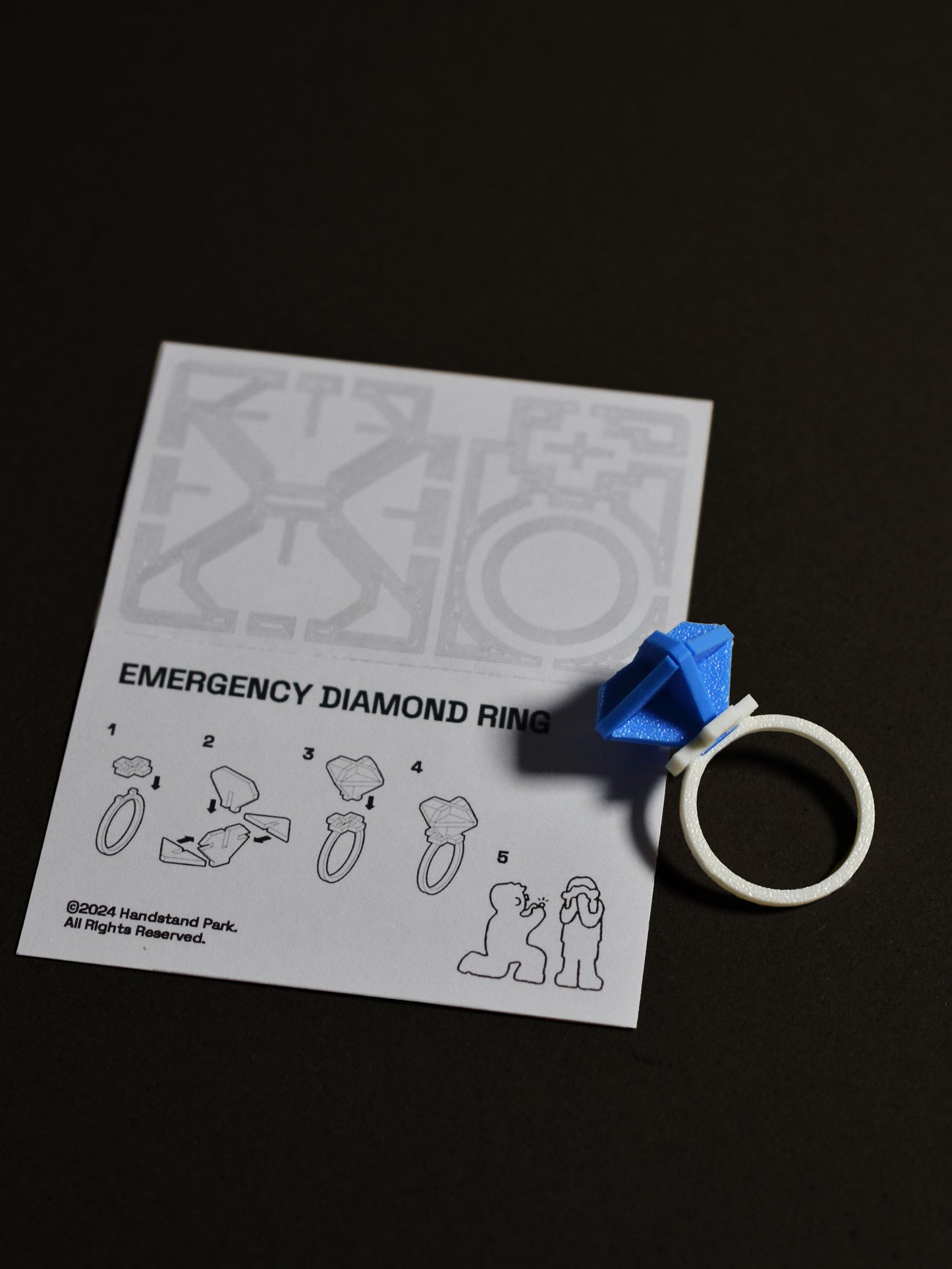 HANDSTAND PARK “EMERGENCY"-Diamond Ring