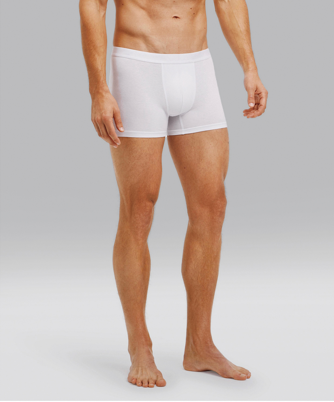QINGWU Machine-Washable Tech Wool Blend Boxer Briefs（3-Pack）