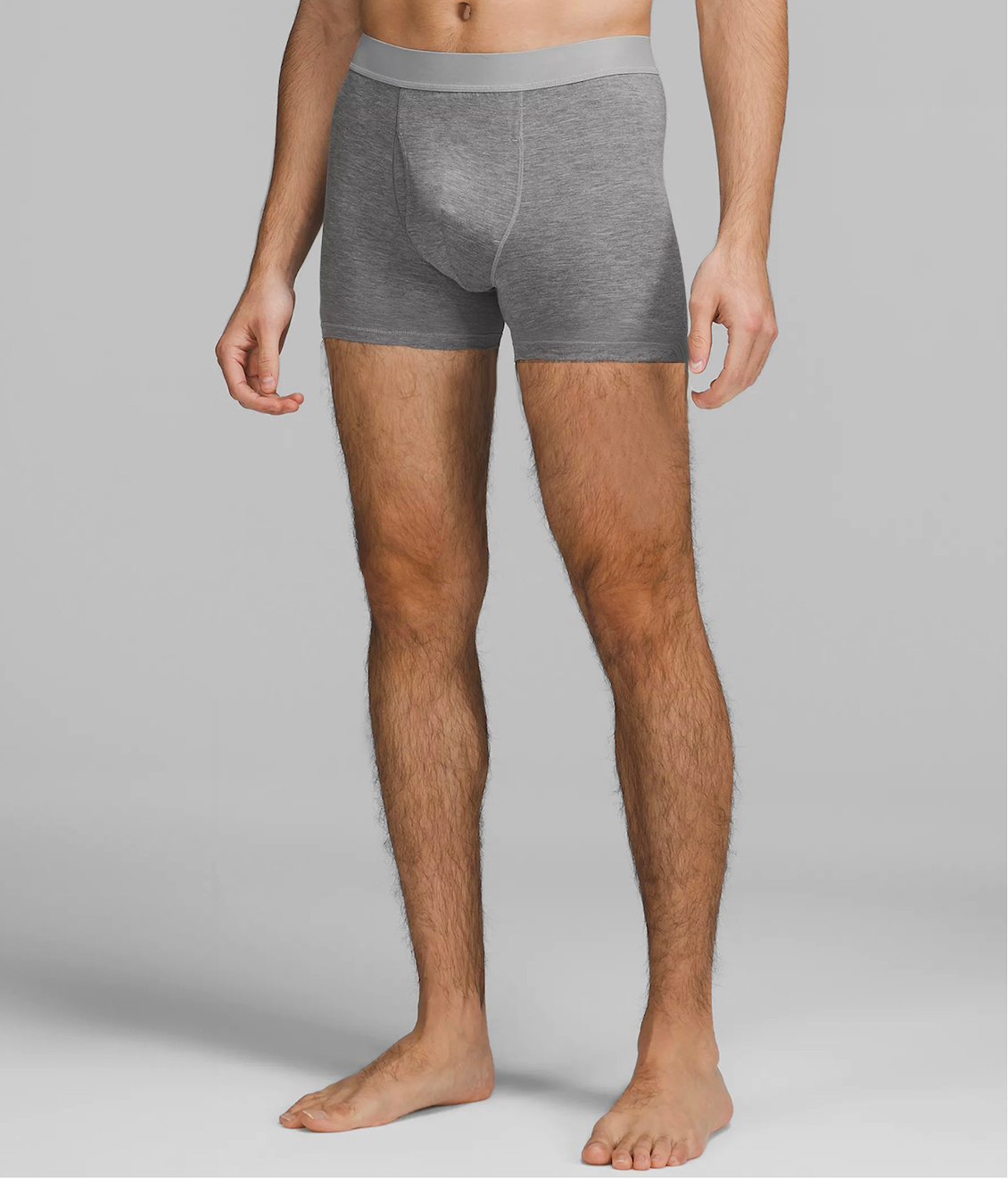 QINGWU Machine-Washable Tech Wool Blend Boxer Briefs（3-Pack）