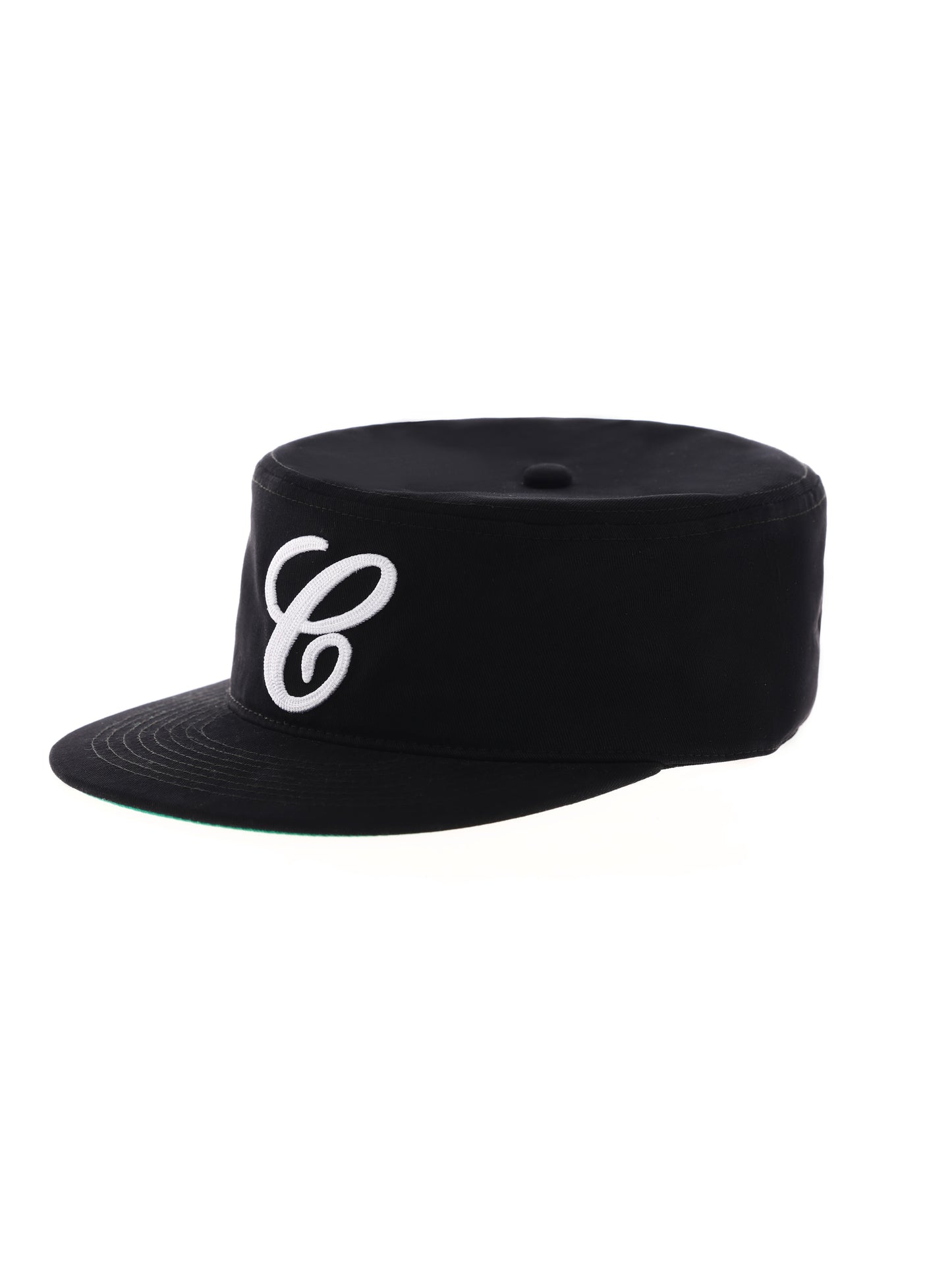 6CRAYON FLAT BRIMMED BASEBALL CAP-BLACK
